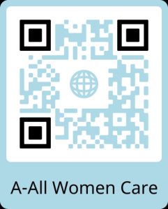 A-All Women Care abortion clinic Google Reviews QR code